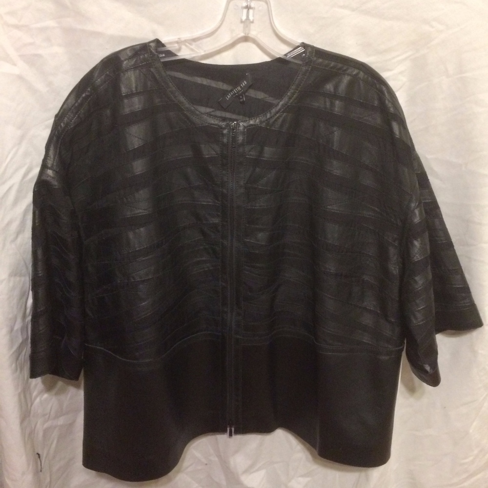 Lafayette 148 New York Leather Jacket (brand new)